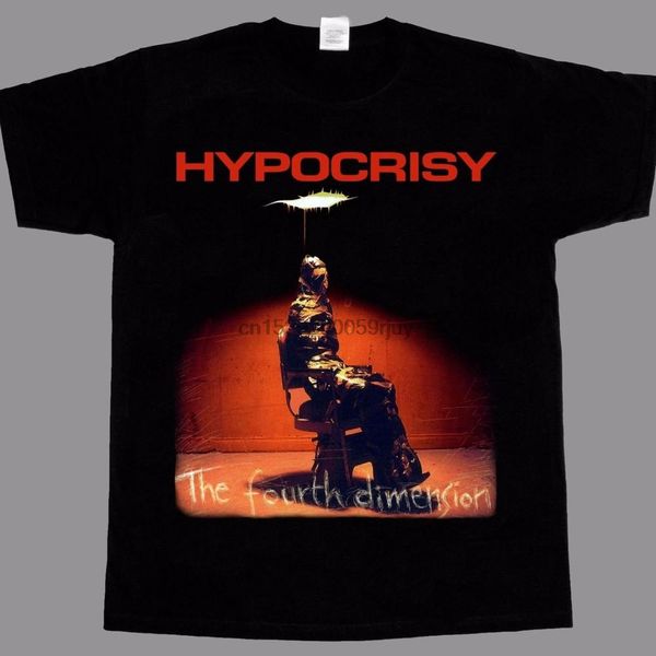 

hypocrisy the fourth dimension new black rock t shirt