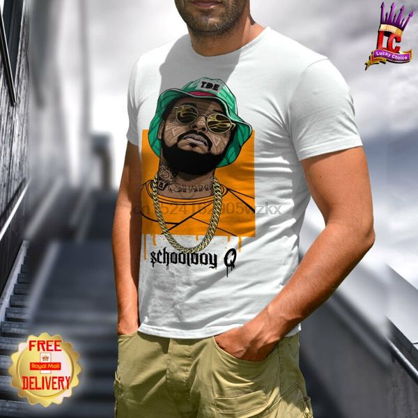 

t shirt schoolboy q hip hop la kid harlem ink tee oxymoron mens hipster casual