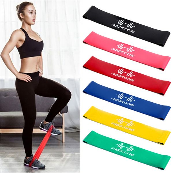 

6 levels elastic resistance bands gym strength training rubber loops bands exercises fitness yoga loop band latex crossfit