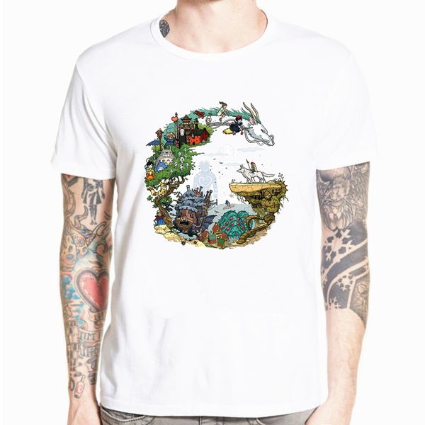 

japanese anime totoro long sleeve shirt men studio ghibli miyazaki hayao anime spirit away t shirt men women clothes t-shirts