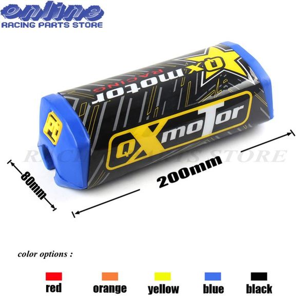 

qxmotor taper handlebar bar pad fat chest protector cross bar for 1-1/8 handle motorcycle dirt bike pit bike
