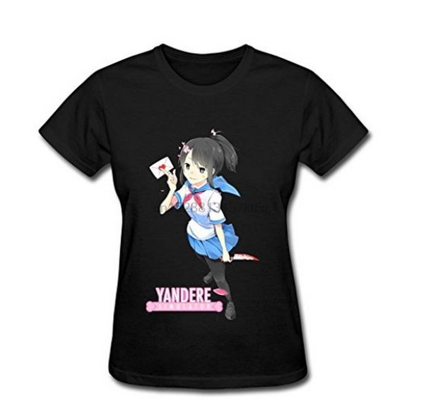 

womens yandere dev simulator poster футболка мужская одежда tee shirt