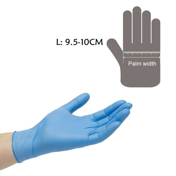 

anti-acid nitrile anti-skid latex gloves gloves bacteria-proof disposable rubber glove househol zk2x
