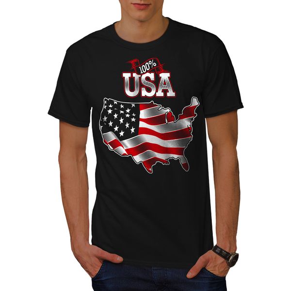 

american flag mens t-shirt, usa country graphic design printed tee