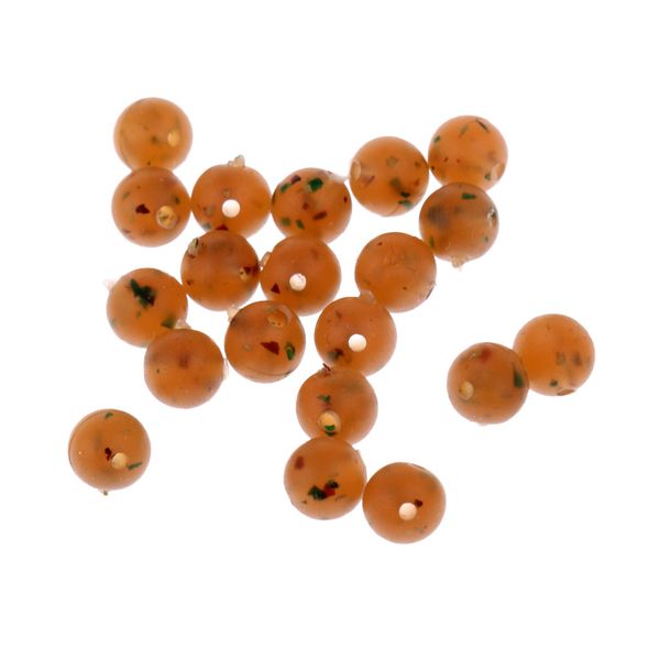

20pcs round rig beads fishing line beads sea fishing lures floating tackle