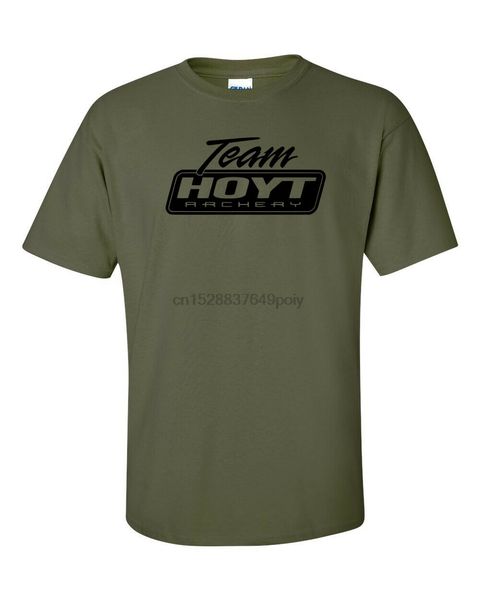 

команда хойт archery black logo футболка pro deer hunter bow соединение арбалет tee
