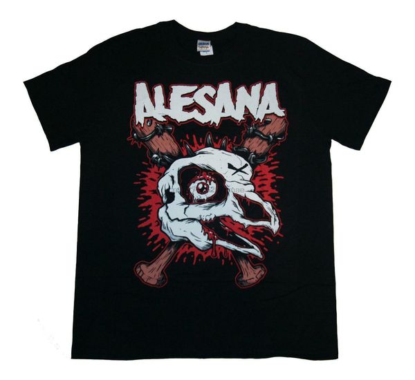 

alesana футболка поврежденного birdskull сувениры