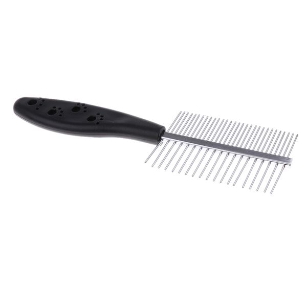 

pet hair grooming brush comb razor fur hairdressing shaving trimmer rake 2-side