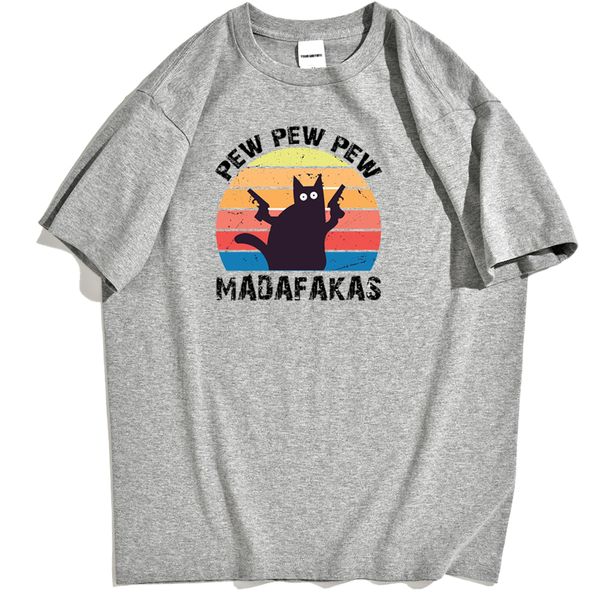 

street fashion animal clothes t shirt male kawaii cat streetwear t shirt for male korean style crew neck t-shirts male