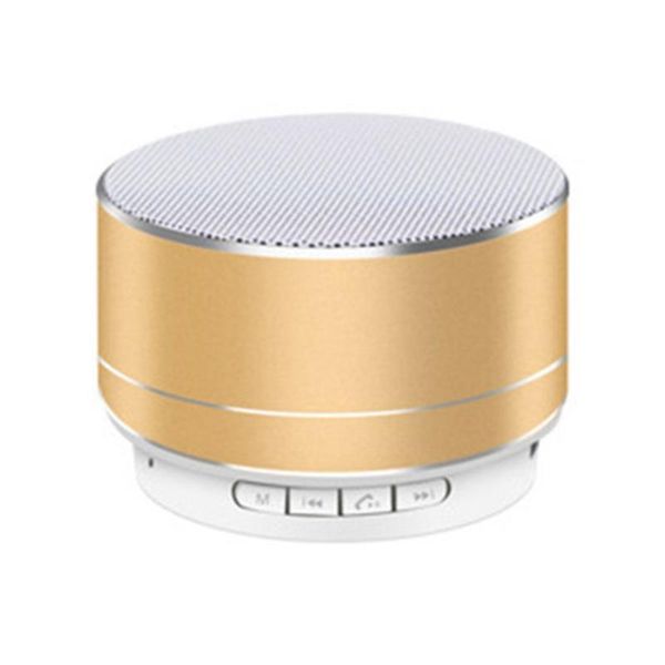 

creative metal wireless speaker outdoor portable speaker subwoofer mini portable wireless smart radio