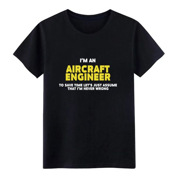 

men's aircraft engineer - i'm an aircraft engineer. to s t shirt knitted cotton s-3xl slim anti-wrinkle authentic pictures shirt