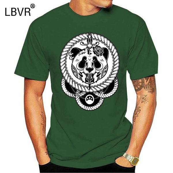 

man tshirt extreme panda t-shirt print cotton tee shirts new design walking dead clothes skull vintage clothes black wholesale
