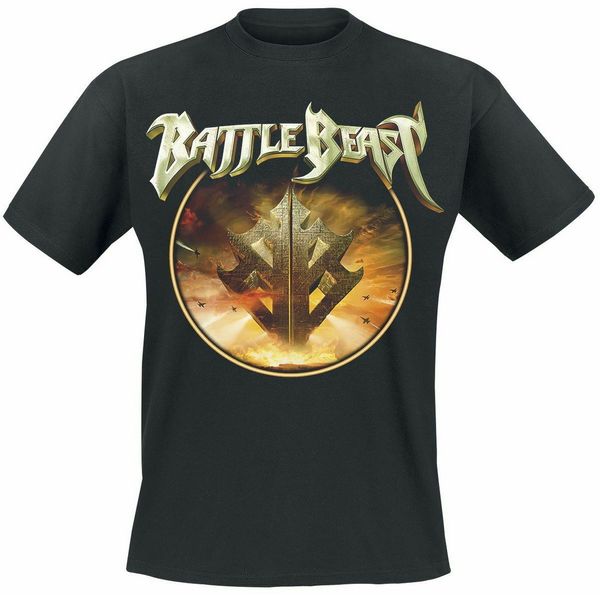 

battle beast hollywood endings tee t shirt black street plus size t-shirt