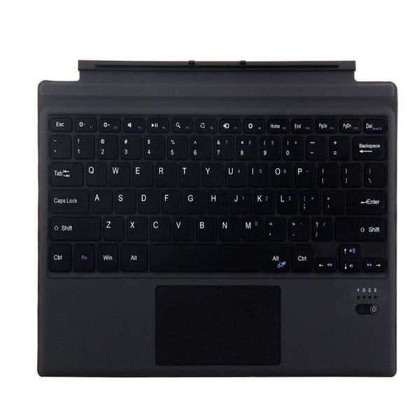 

2020 for microsoft surface pro3 / 4/5/6/7 tablet bluetooth wireless magnetic ergonomic keyboard