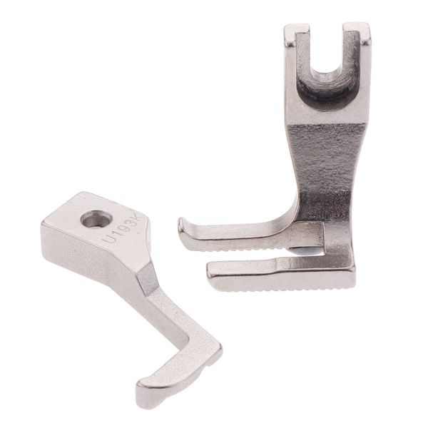 

промышленная швейная машина walking piping пайкой zipper feet set u192 u193, Black