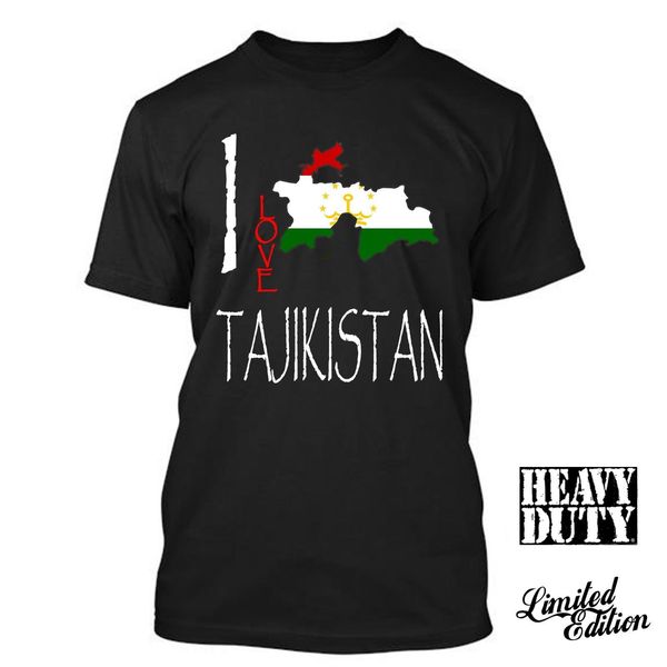 

2019 100% cotton tajikistan i love culture flag t shirt tees tee shirt