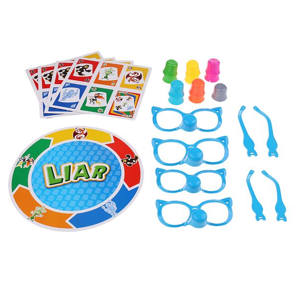 

stretch the truth board game liar bluffing children families party fun toy