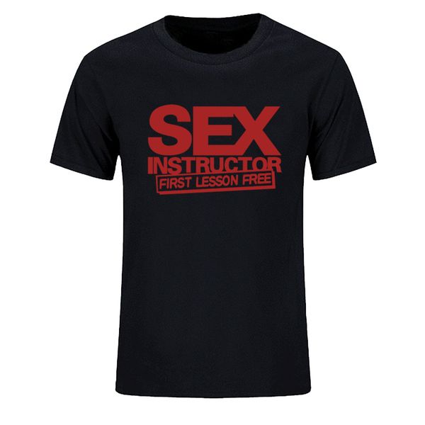 

instructor funny creative mens men t shirt 2019 new short sleeve o neck cotton casual t-shirts