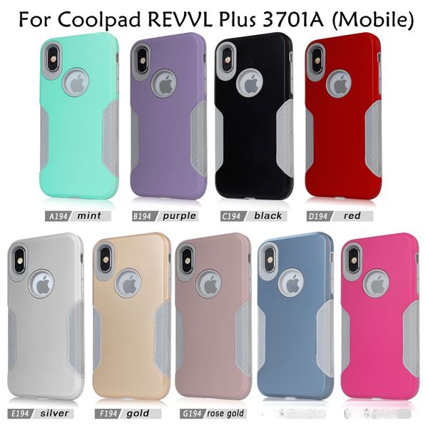 

hybrid armor case for coolpad revvl plus 3701a mobile for alcatel a30 fierce 2017 metropcs carbon fiber captain case phone cases