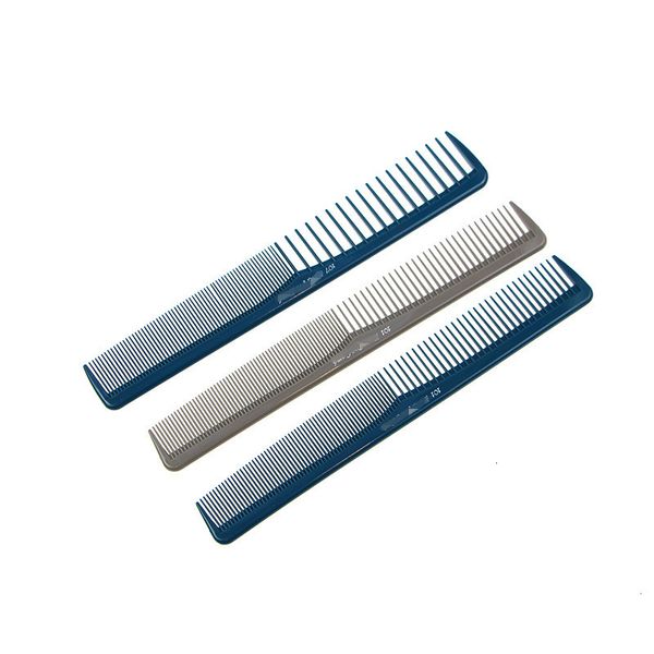 

hair brushes professional combs blue salon comb anti-static hairbrush styling tool set for, Silver