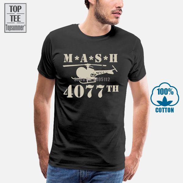 

mash 1970's comedy tv show helicopter 4077th t shirt