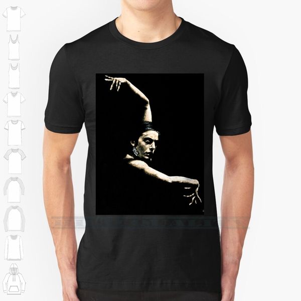 

flamenco arms custom design print for men women cotton new cool tee t shirt big size 6xl dance dancer face female