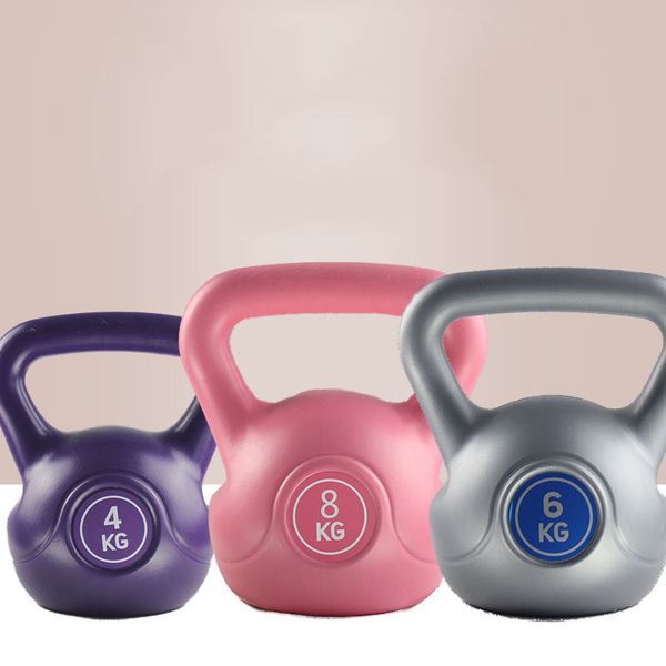 

professional lifting kettlebell fitness body building 4kg 6kg 8kg kettlebell dumbbell workout equipment athletic training