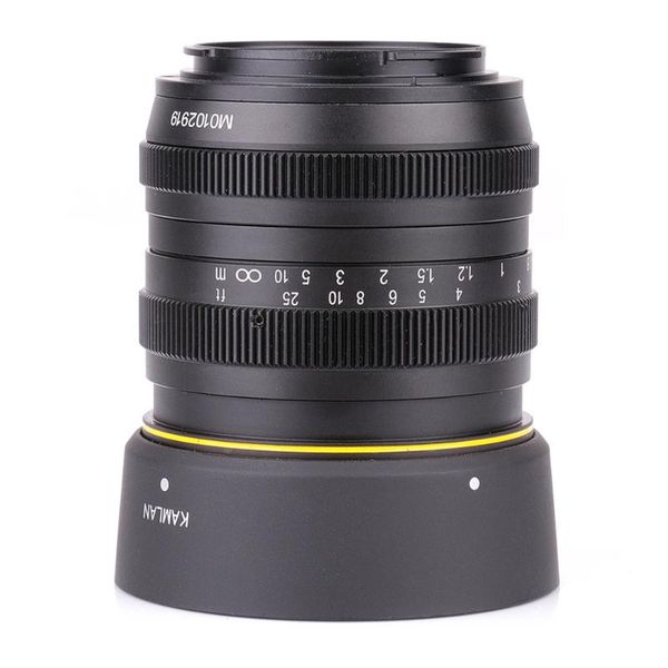 

kamlan 50mm f1.1 aps-c large aperture manual focus lens for canon eos m ing