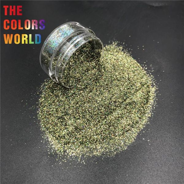 

nail glitter tct-336 holographic solvent resistant 0.2mm hexagon for art decoration gel eye shadow makeuptumbler crafts diy, Silver;gold