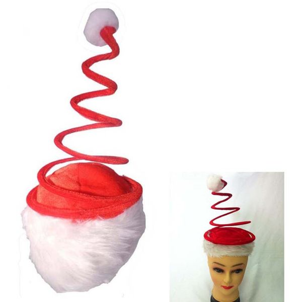 

party hats santa claus hat twisted spring christmas caps wholesale