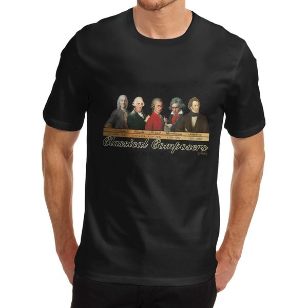 

classical composers classic artists men's t-shirt