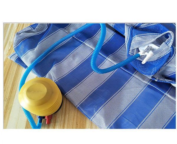 

wholesale-summer swimming pool inflatable floating water hammock lounge bed chair summer inflatable pool float floating bed 6 colors