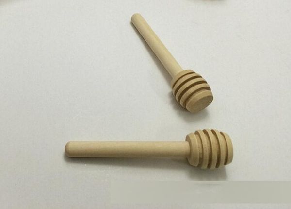 

brand new 8cm long mini wooden honey dippers wedding favors