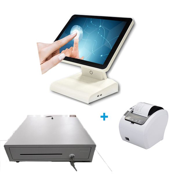 

popular touch terminal tablet pc monitor all in one system for restaurant