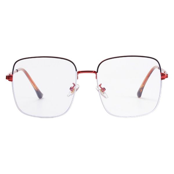 

sunglasses oversize women metal anti blue light glasses frame fashion men clear lens eyeglasses eyewear, White;black