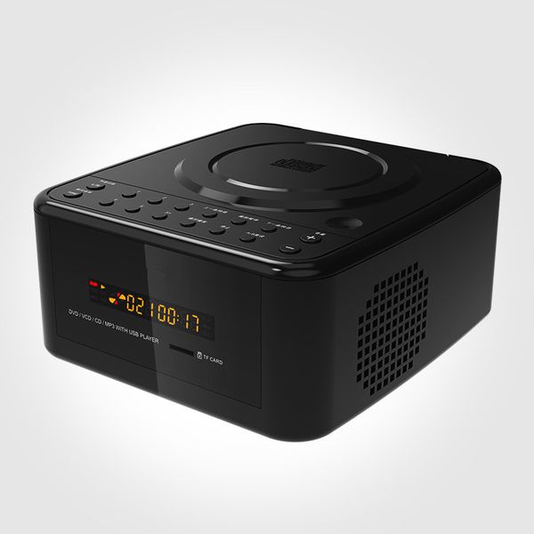 

portable cd dvd vcd player tf card u disk mp3 disc repeat learn machine bluetooth audio fm radio aux input led display