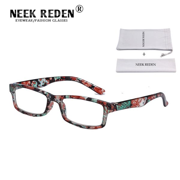 

2020 vintage square presbyopic eyeglasses mirror presbyopia eyewear ultralight anti-reflective reading glasses women for sight, White;black