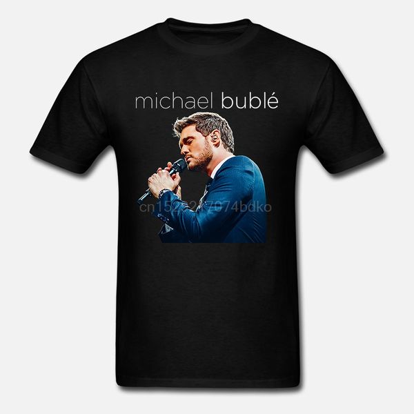 

michael buble tour 2019 tshirt black color size s-3xl new edition(2