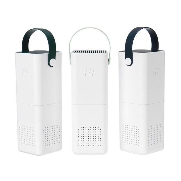 

mini air purifier remove formaldehyde dust pm2.5 dc 5v usb charging home car negative ions silent purification air cleaner
