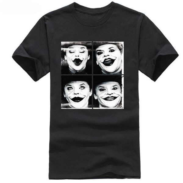 

jack nicholson joker cool t shirt t shirt funny men short sleeve cotton t-shirt hip hop tees streetwear