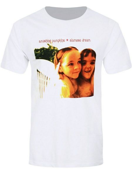 

smashing pumpkins тенниска siamese dream мужская белый хлопок майка популярные