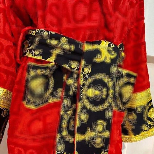 

5 colors personality charm bathrobe indoor casual men women soft sleepwear birthday gift for lover trendy home clothing