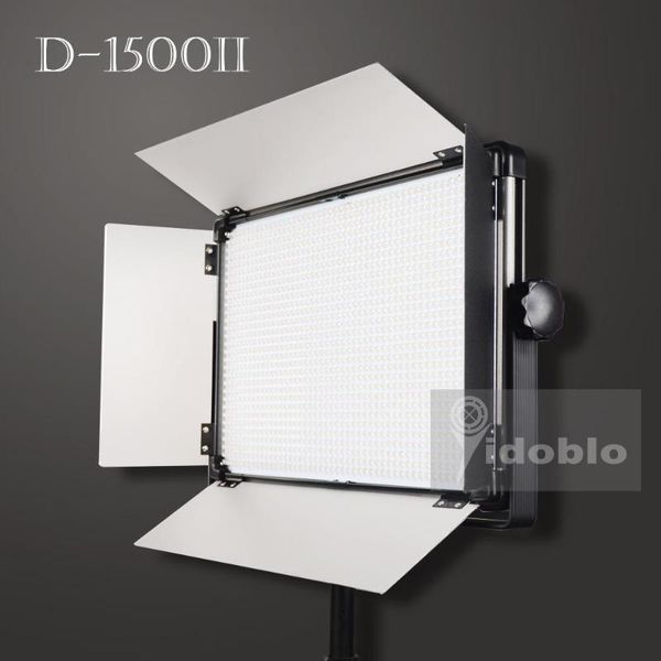 

120w led video light yidoblo d-1500ii led panel for video shoot 3200k 5500k studio light lamp for p shooting youtube