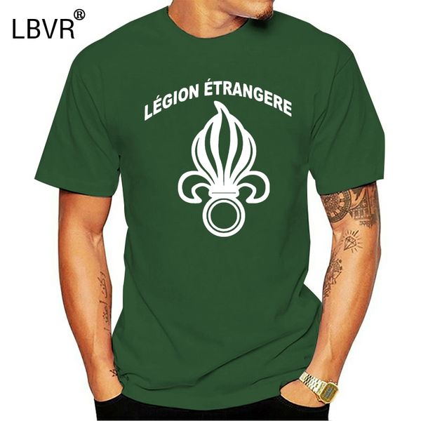

2019 summer t shirt o-neck fashion casual new french foreign legion etrangere military french army t shirt