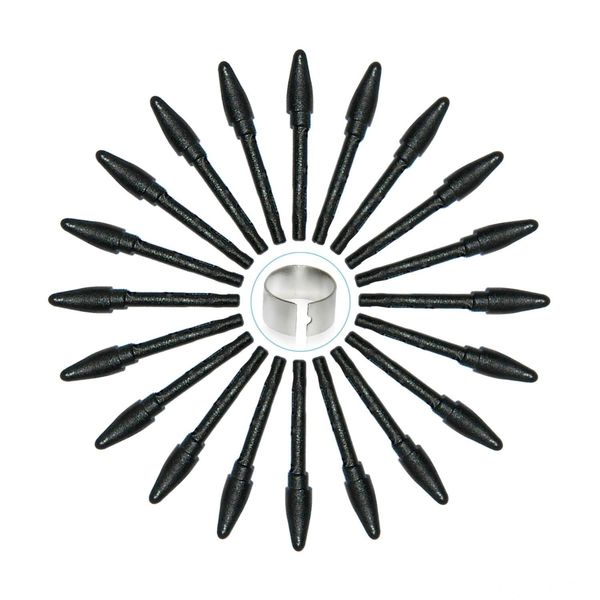 

20pcs/lot replacement pen tips refill for huion h610 540 h420 1060plus dwh69 h58l stylus pen