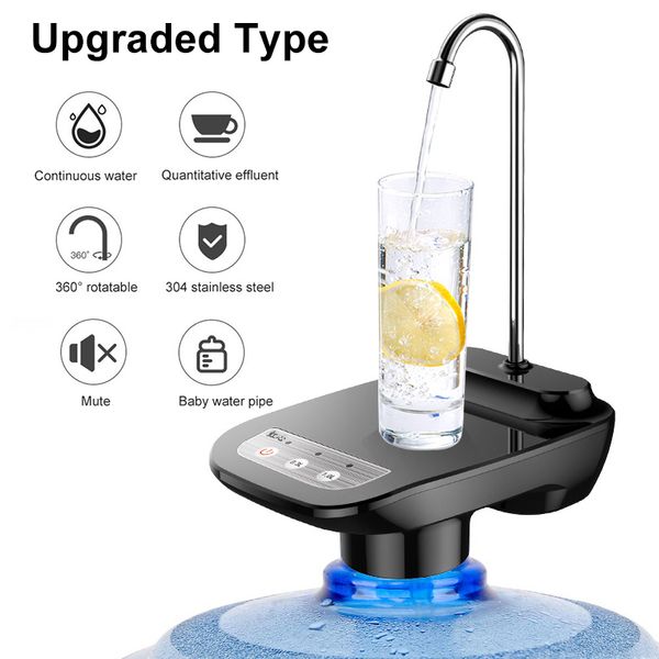 

water dispenser electric wireless portable auto pump bucket bottle usb rechargeable