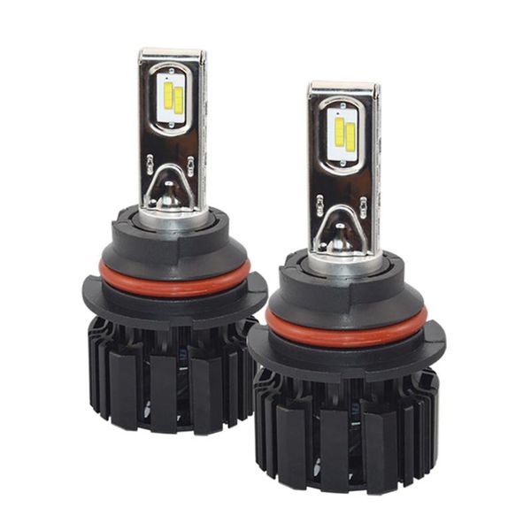 

car headlight bulbs p9 headlight bulb led 9007 h4 h7 h11 3 9006 9012 6000k super bright automobile lamps 100w 13600lm headlamp