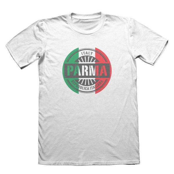 

2019 summer t shirt o-neck fashion casual italy parmat shirt
