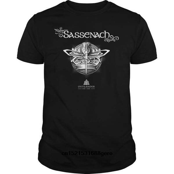 

funny t shirt sassenach dragonfly outlander tshirt men tee