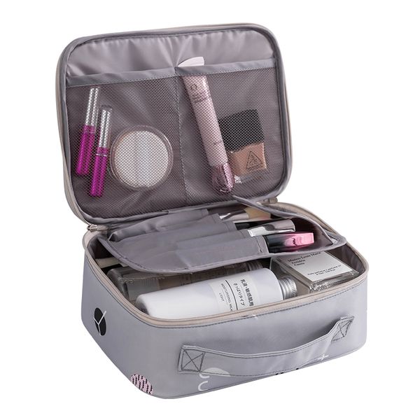 

ins web celebrity makeup bag, small portable, korean large capacity, portable toiletries case, portable girl
